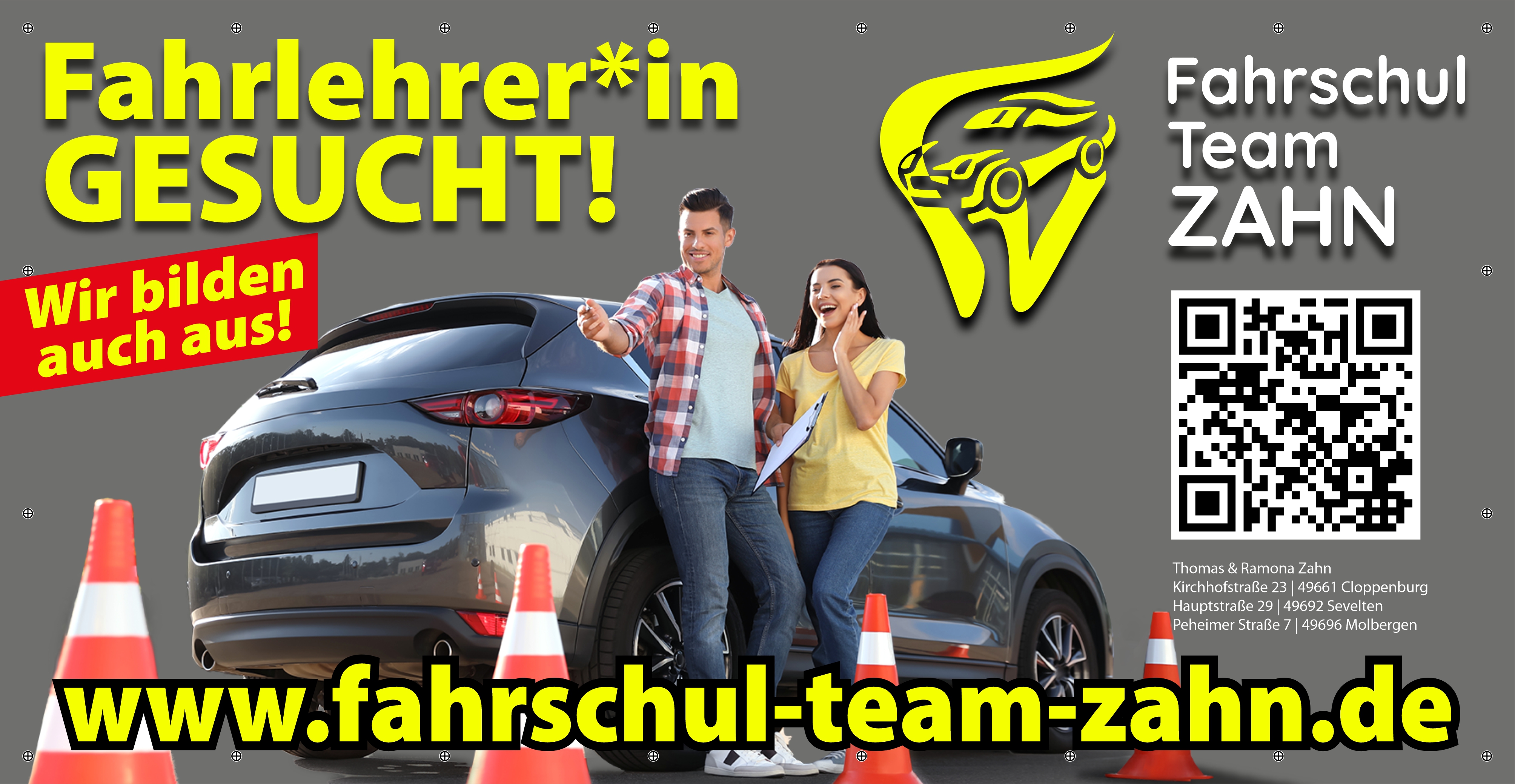 Fahrlehrer gesucht – Fahrschul-Team Zahn