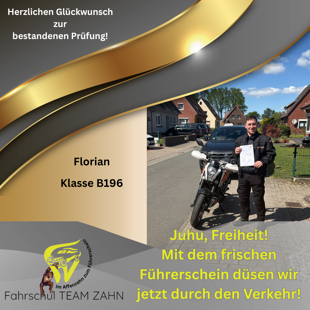 Bestandene Prüfungen April/Mai 2026