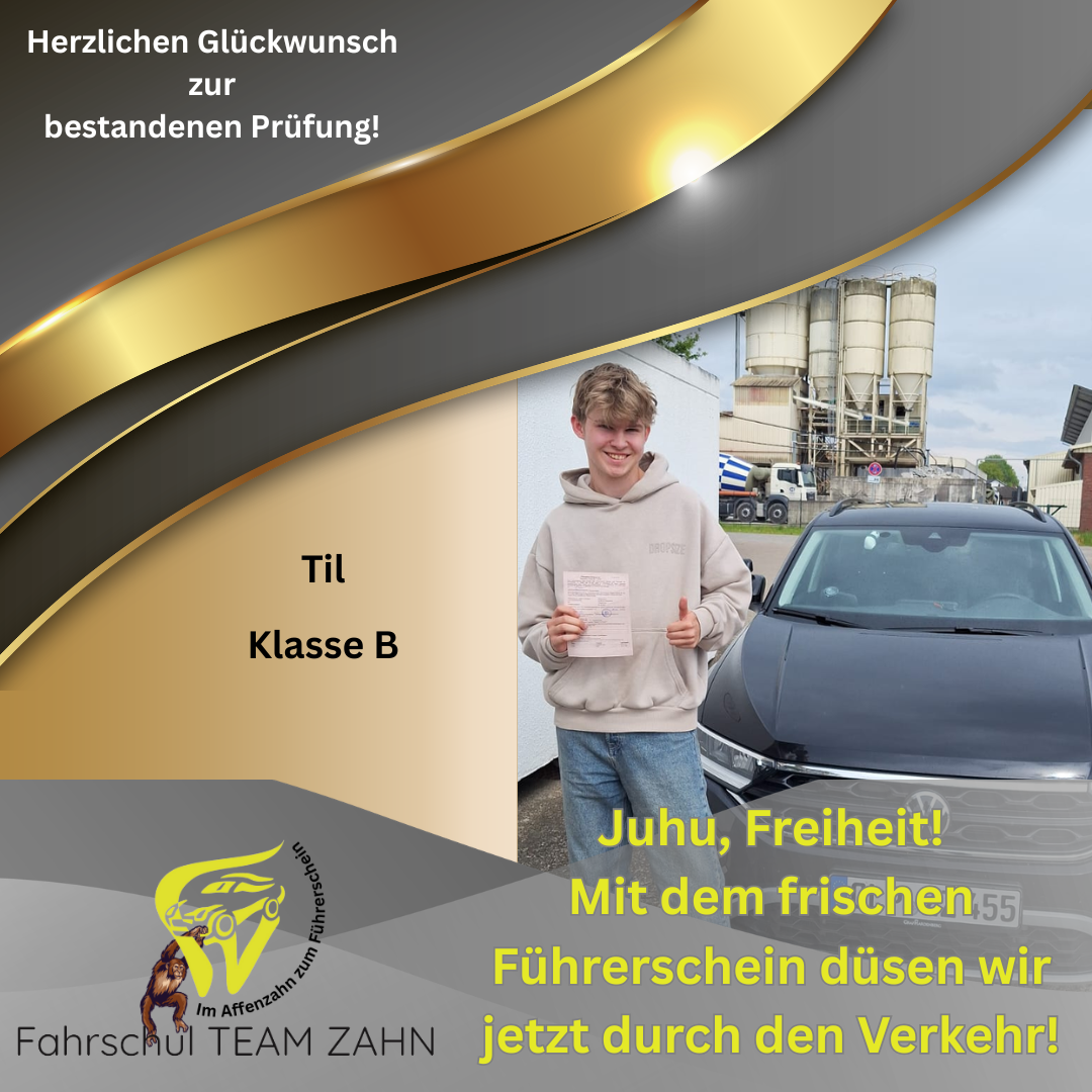 Bestandene Prüfungen April/Mai 2026