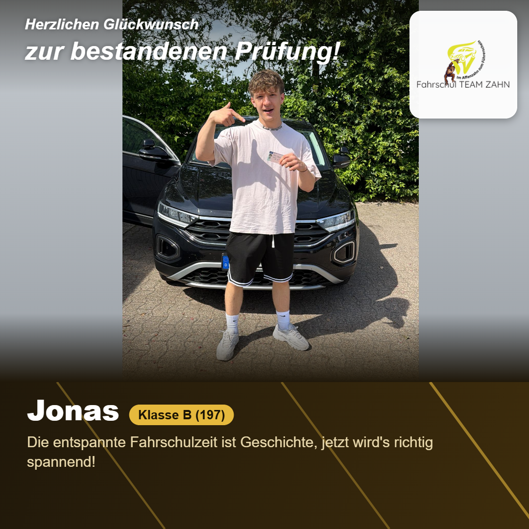 Bestandene Prüfungen Juni 2026