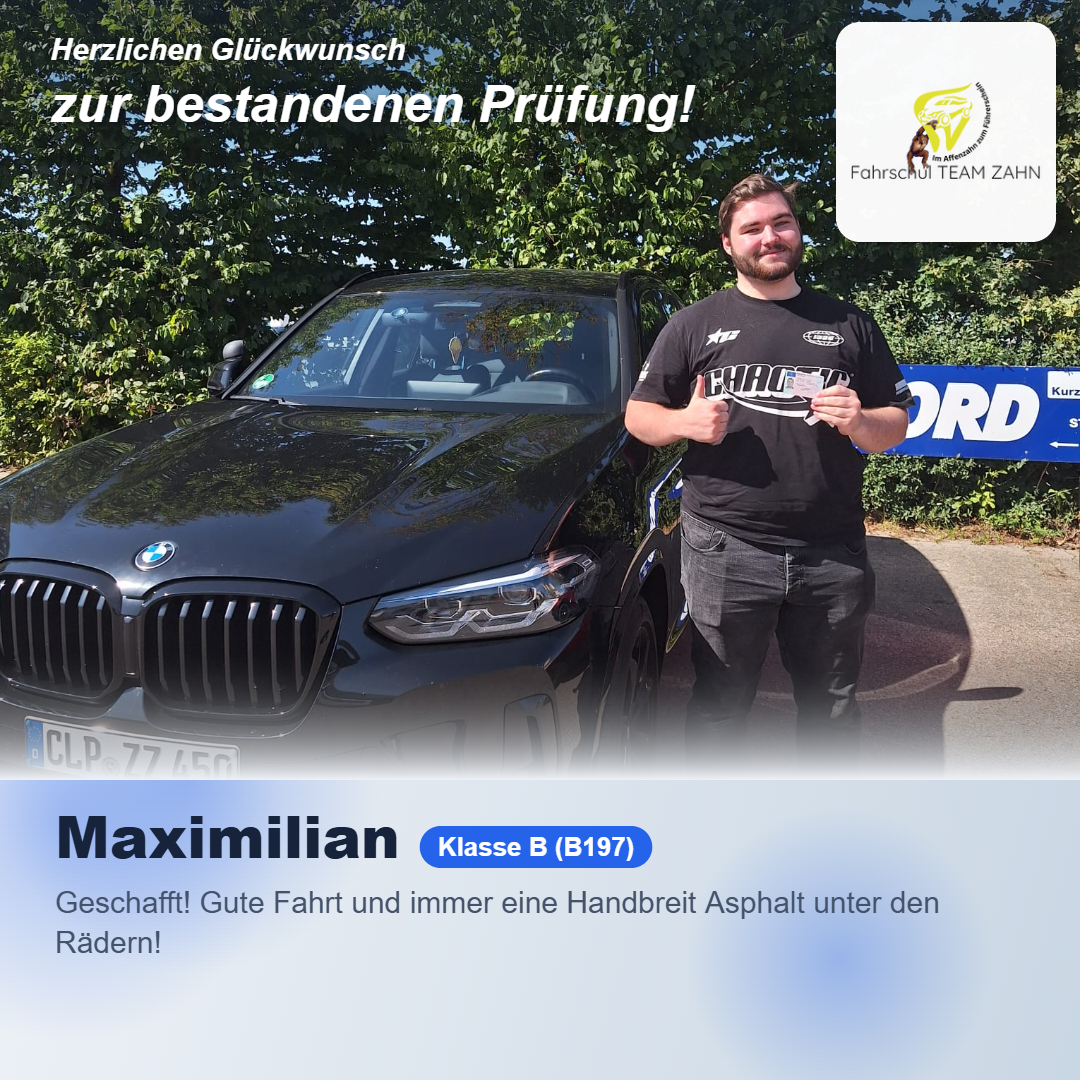 Bestandene Prüfungen Juli 2026