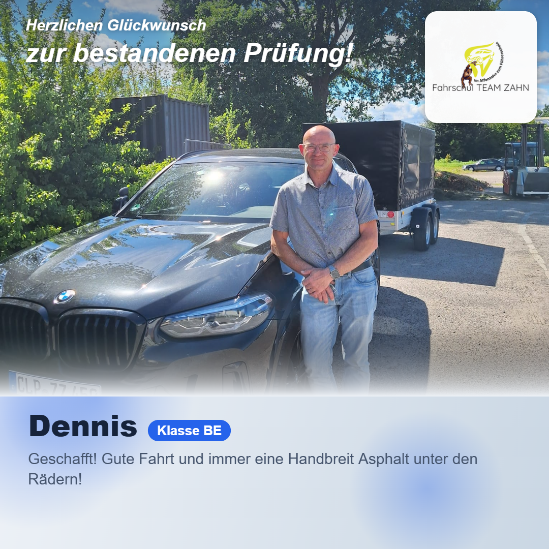 Bestandene Prüfungen Juli 2026