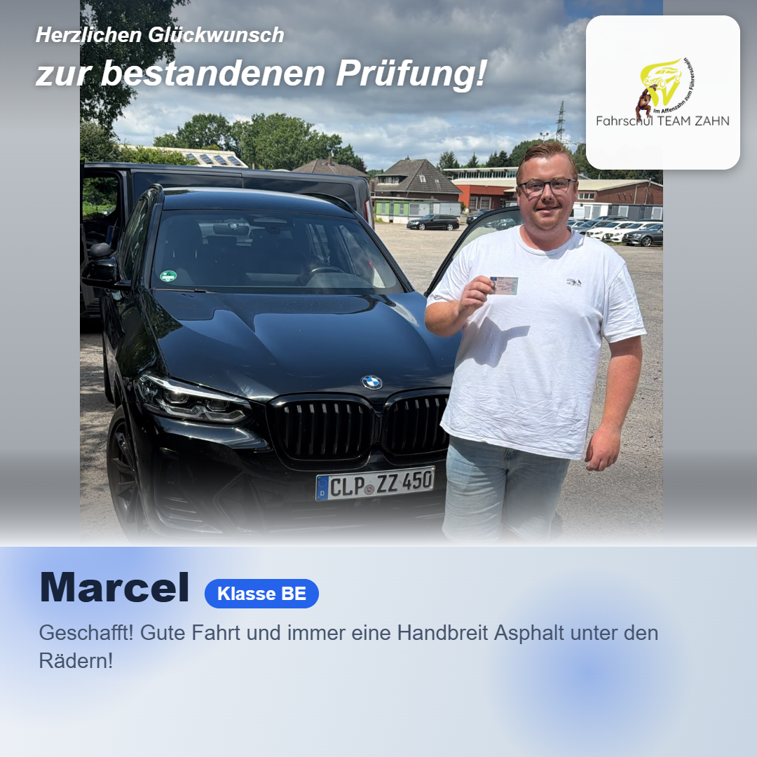 Bestandene Prüfungen Juli 2026