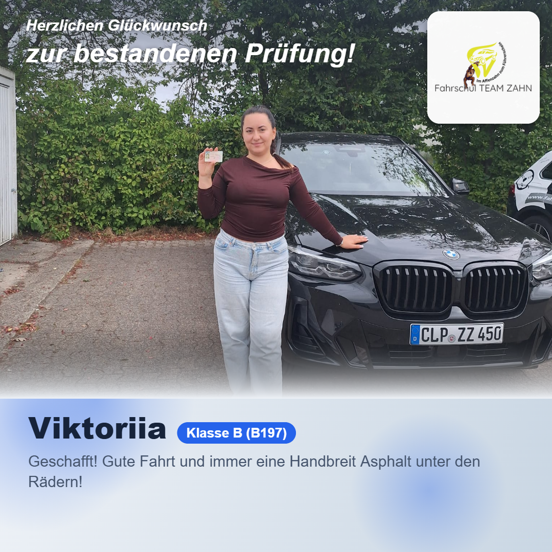 Bestandene Prüfungen Juli 2026